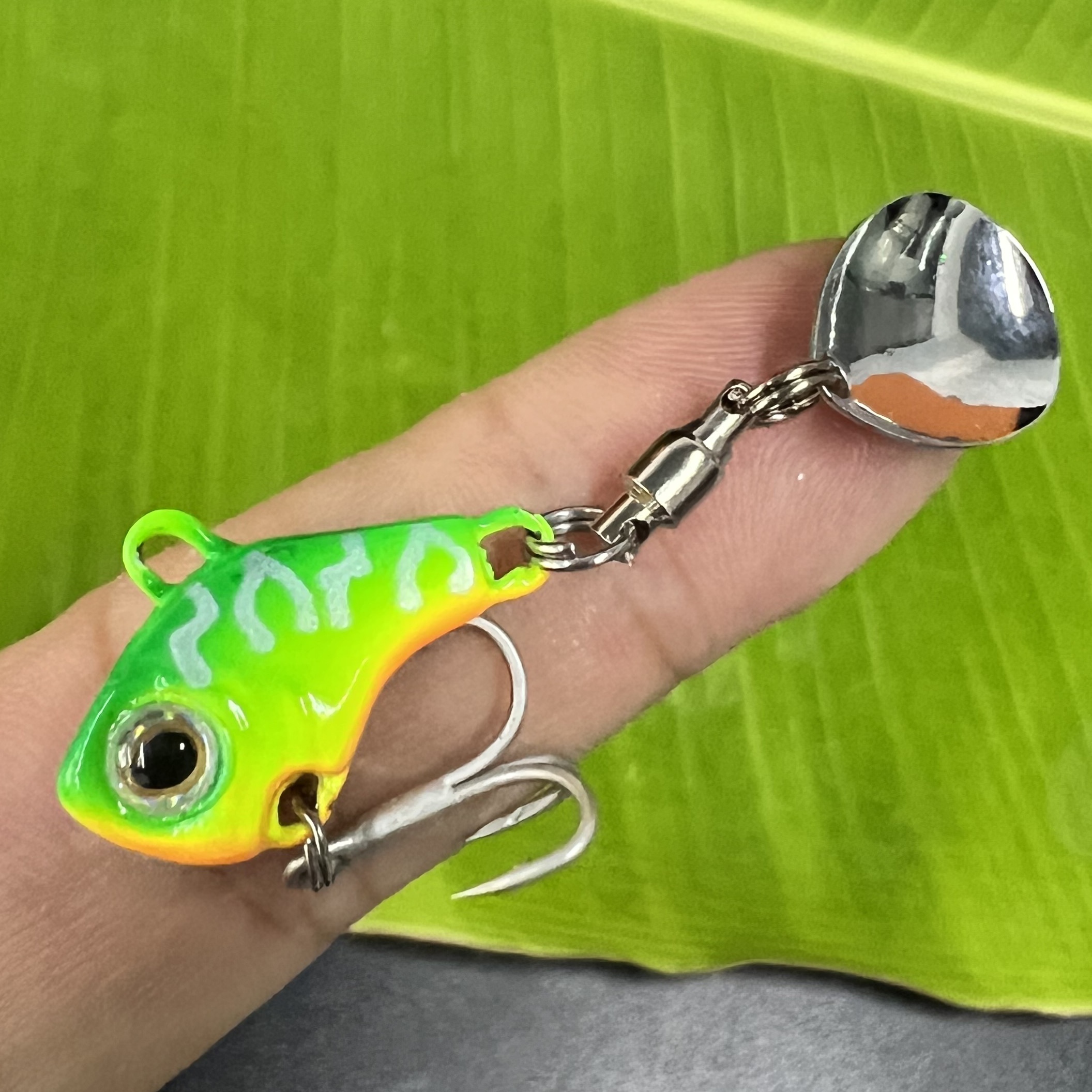 Rotating Metal Vib Fishing Lures Sequins Vibration Wobble - Temu Canada