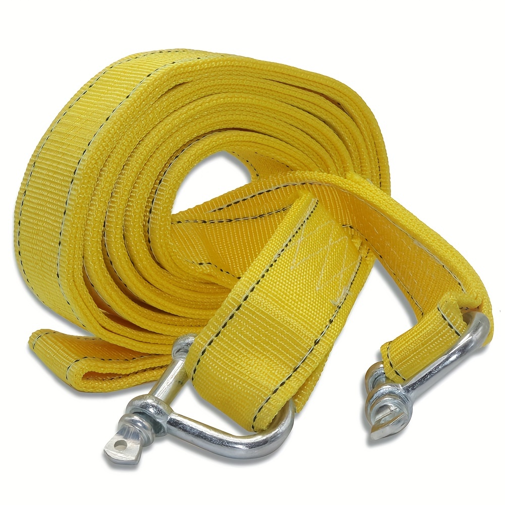 Heavy duty 8tons Car Towing Rope Strap Cable W/ U Hooks - Temu