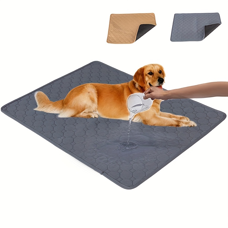 1pc Waterproof Reusable Dog Training Pad - Absorbent Pet Diaper Pad For  Housebreaking, Car Seat Protection, And Incontinence Control