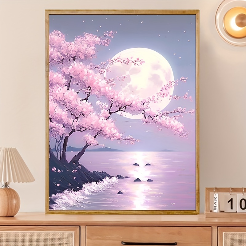  Tontut 10 Pack Landscape Diamond Painting Kits, DIY 5D Diamond  Painting for Adults and Children, Beach Star and Moon Diamond Art Craft,  Home Wall Decoration Gift (12x16 inches)