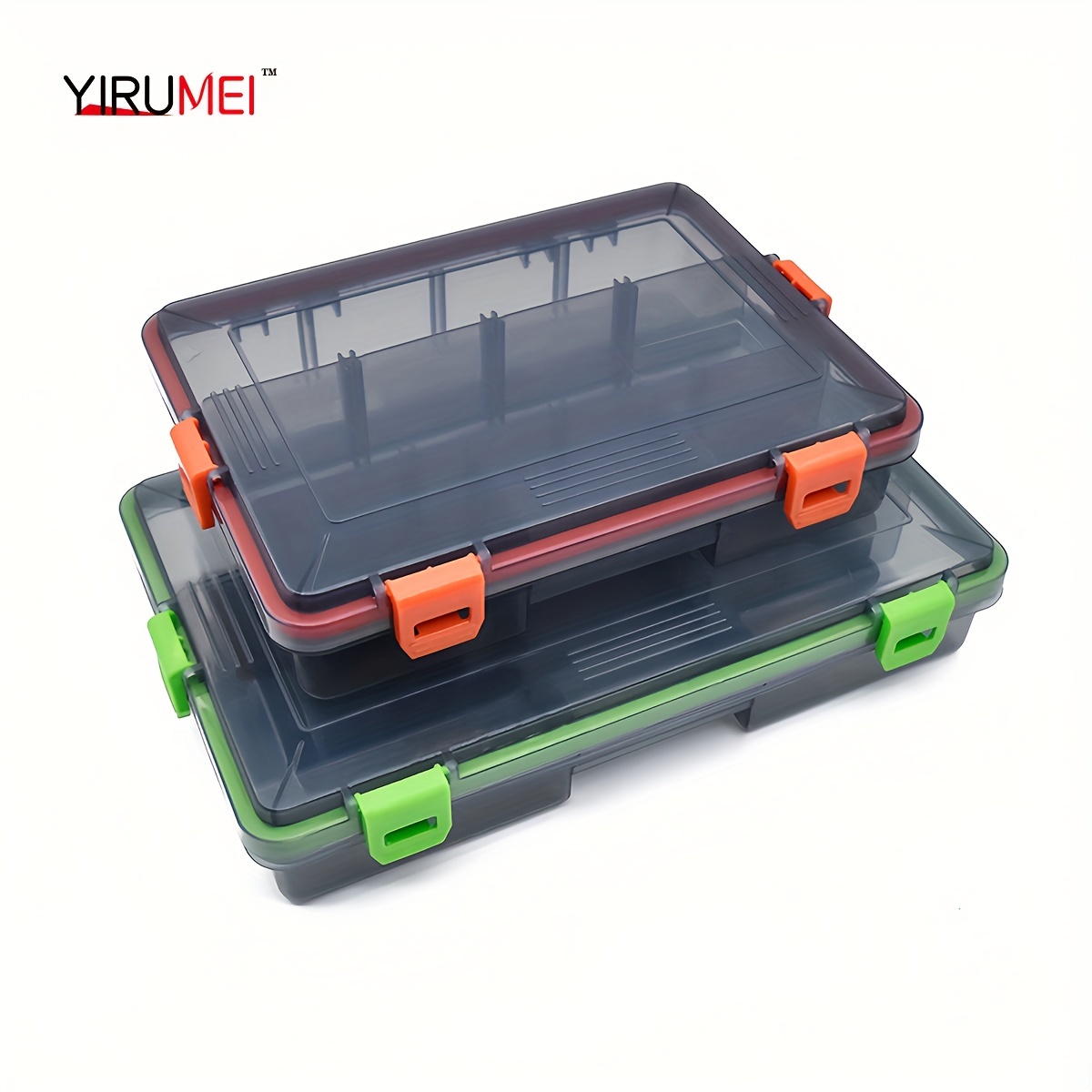 Fishing Tackle Box Double Sided Container Baits Gear Accesories Fishing  Tools