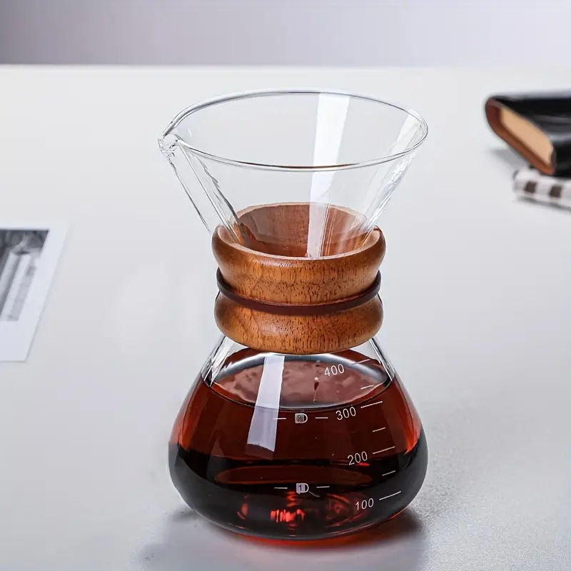 Stainless Steel Dripper With Base Pour over Coffee - Temu
