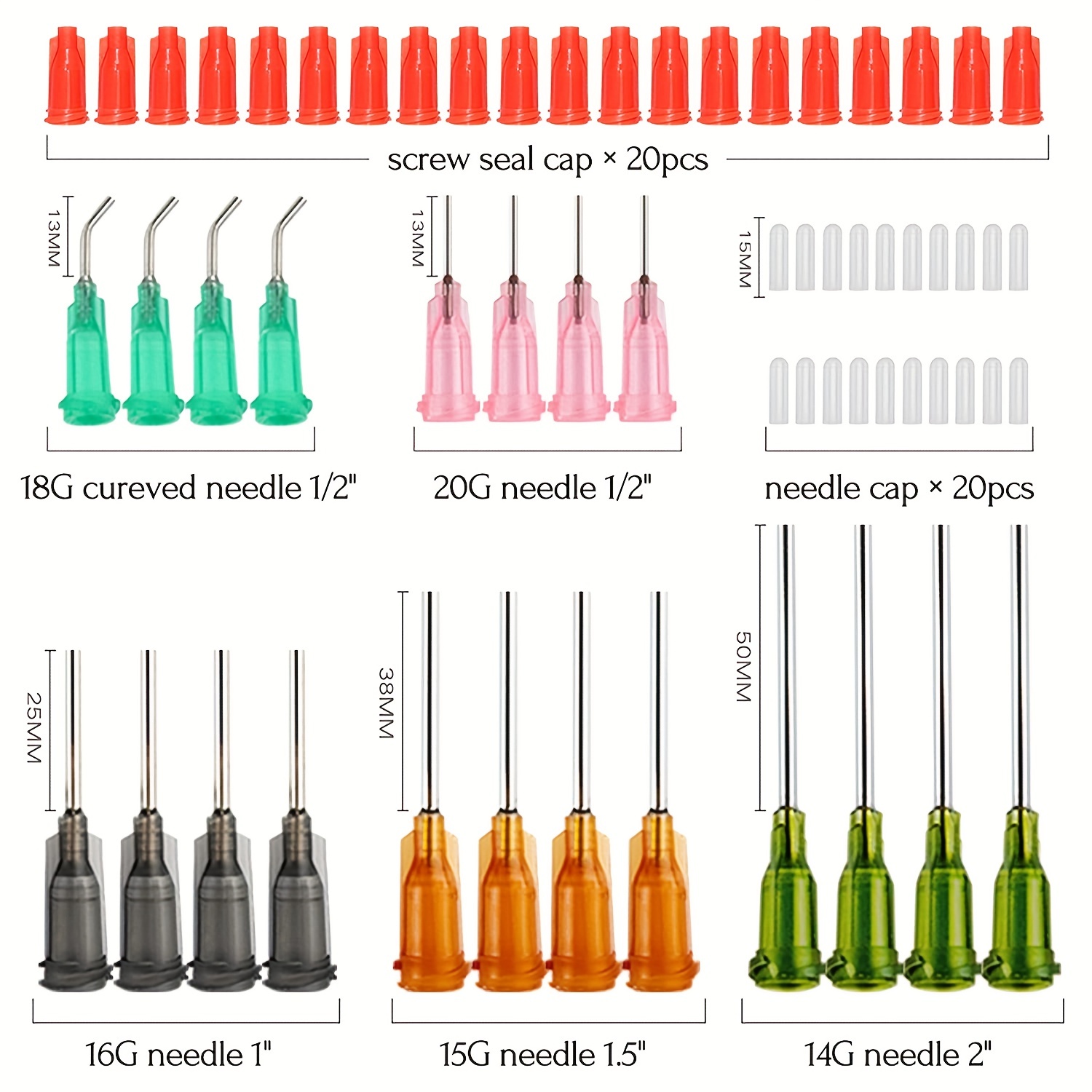 10ml Industrial Syringe with 18 x 1.5 Blunt Tip Needle Protective