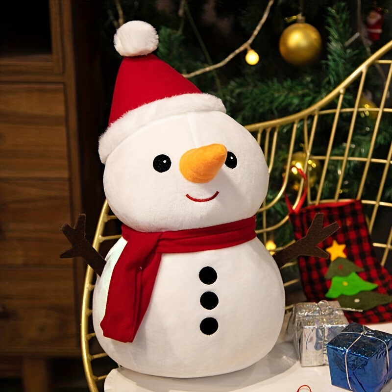 Snowman for Kids Wall, 3.2Ft Double-Sided DIY Felt Christmas Snowman Set