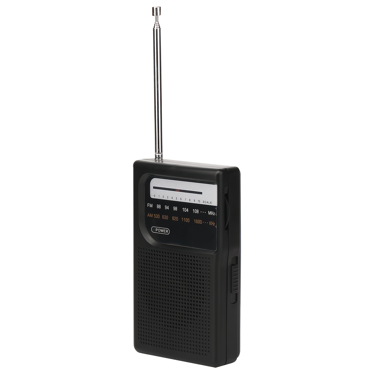 Radio portátil FM AM de doble banda estéreo, Mini receptor de