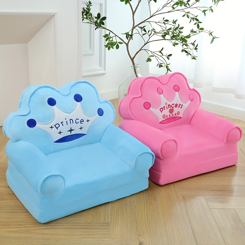 Juguete bebé sentado princesa sofá silla suave cojín niño niño sofá cama  respaldo silla bebé juguetes de felpa asientos infantiles muebles de apoyo