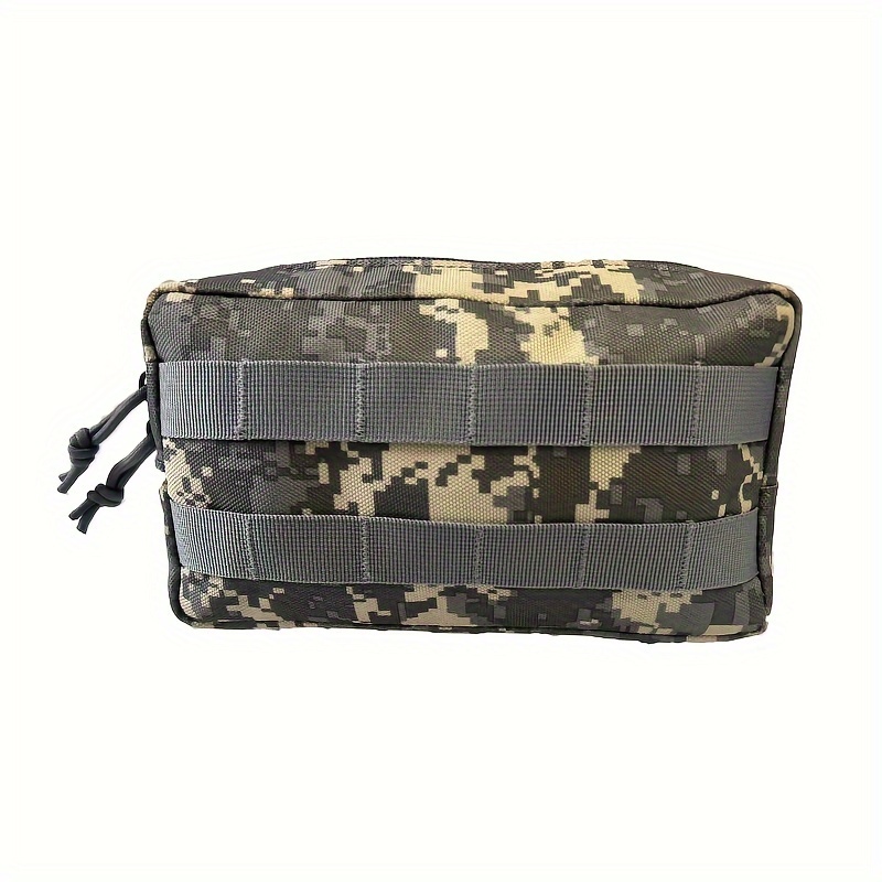 Jaune clair Sac de ceinture tactique Molle pour hommes, pochette