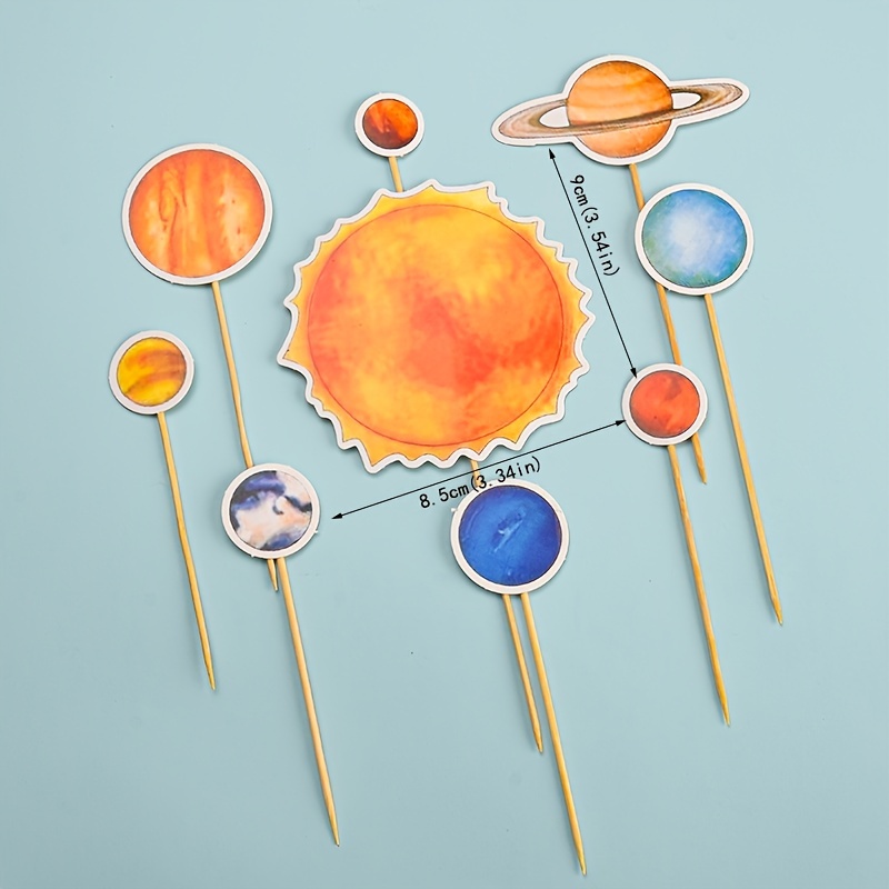 Solar System cake pops - Three Sweeties