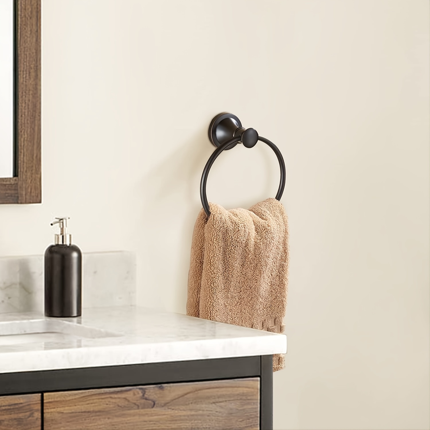 Towel Rack for Bathroom Oil Rubbed Bronze Craft Black Retro Towel Bar