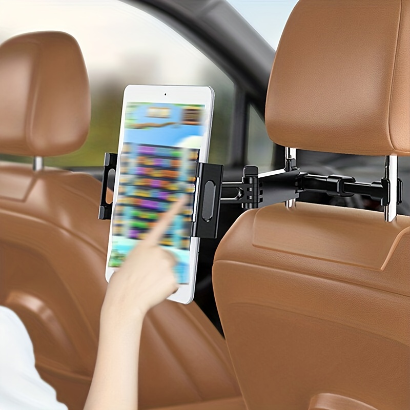 Tablet coche reposacabezas Soporte de montaje para reposacabezas de coche,  soporte de tableta para iPad Pro, asiento trasero de coche, reposacabezas  portátil de viaje, esenciales - AliExpress