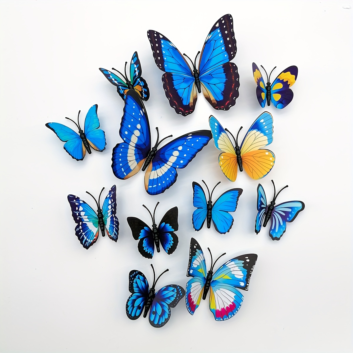 Dimensional Butterfly Stickers