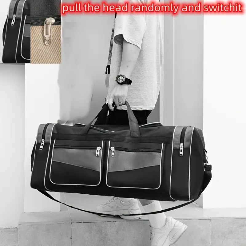 Super Large Capacity Luggage Hand Travel Bag - Temu