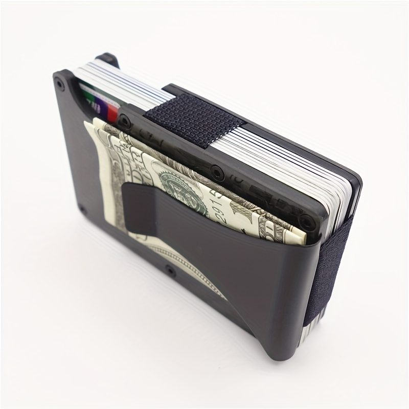 ultra thin carbon   wallet with rfid blocking sleek   for cash ids secure snap closure lightweight durable for daily   secure travel wallet minimalist wallet durable   clip wallet for cas 3