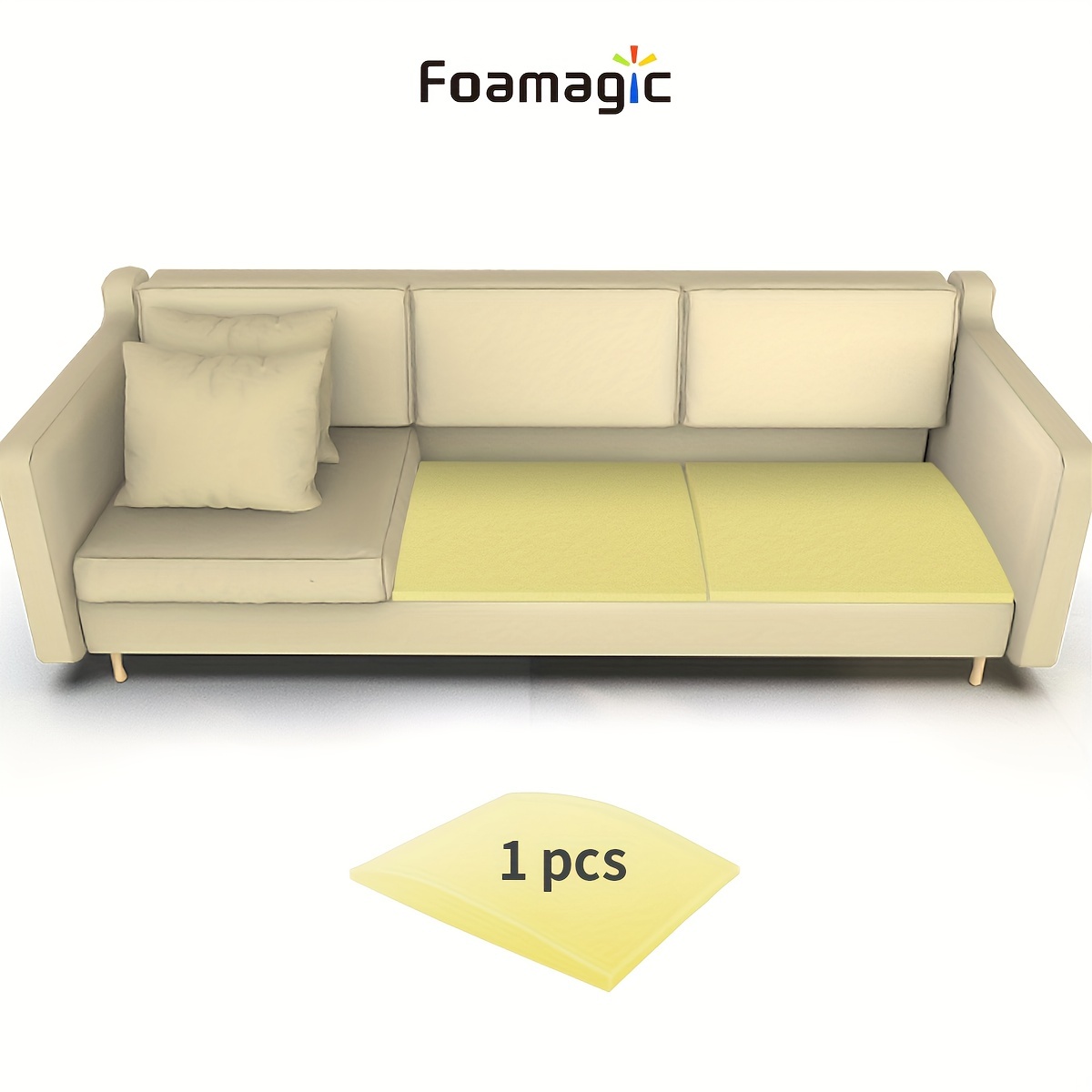 Foam Cushion Couch Cushion Support Curve Furniture - Temu