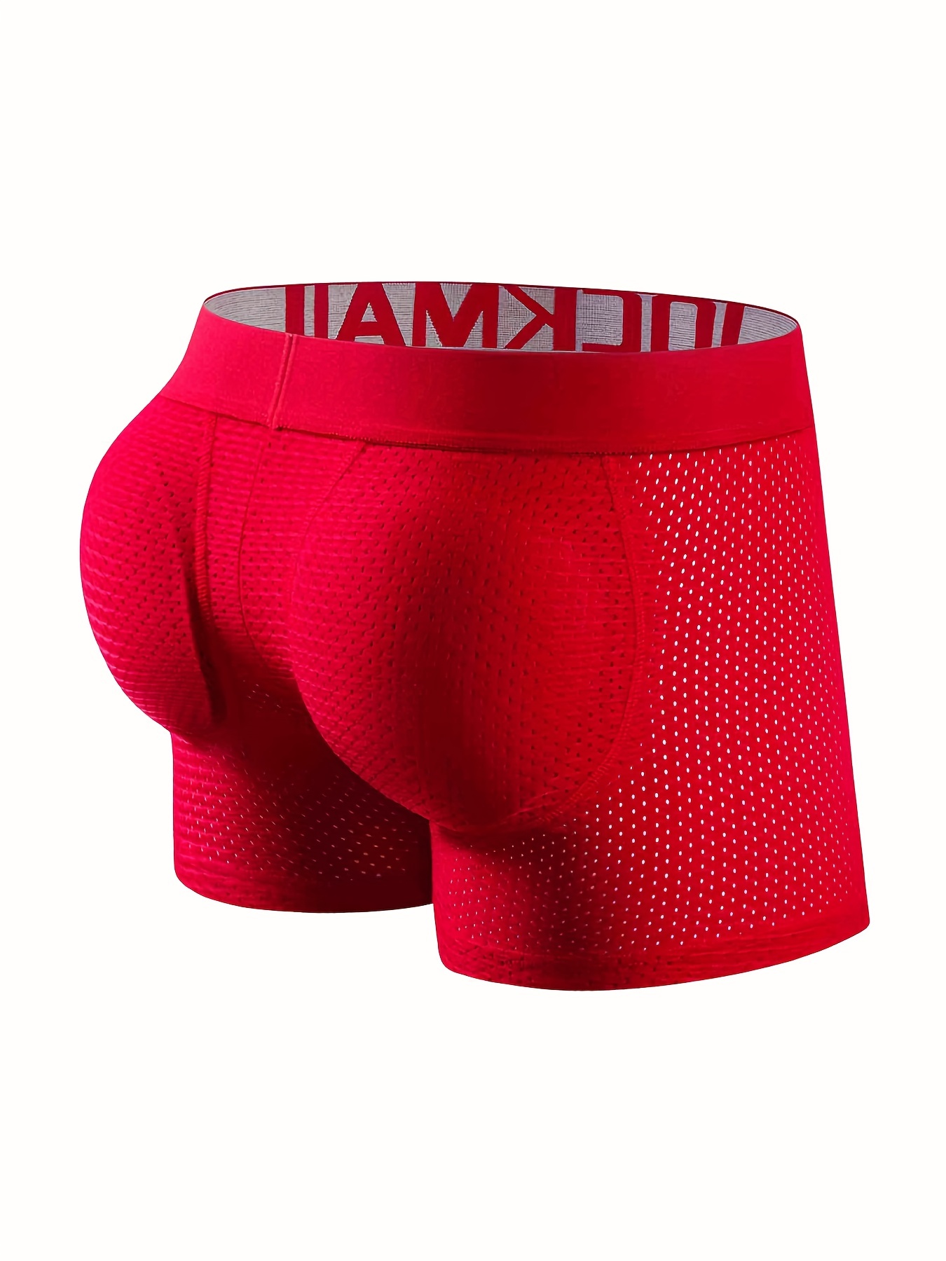 Men's Underwear Sexy Sports Fitness Mesh Breathable Comfy - Temu
