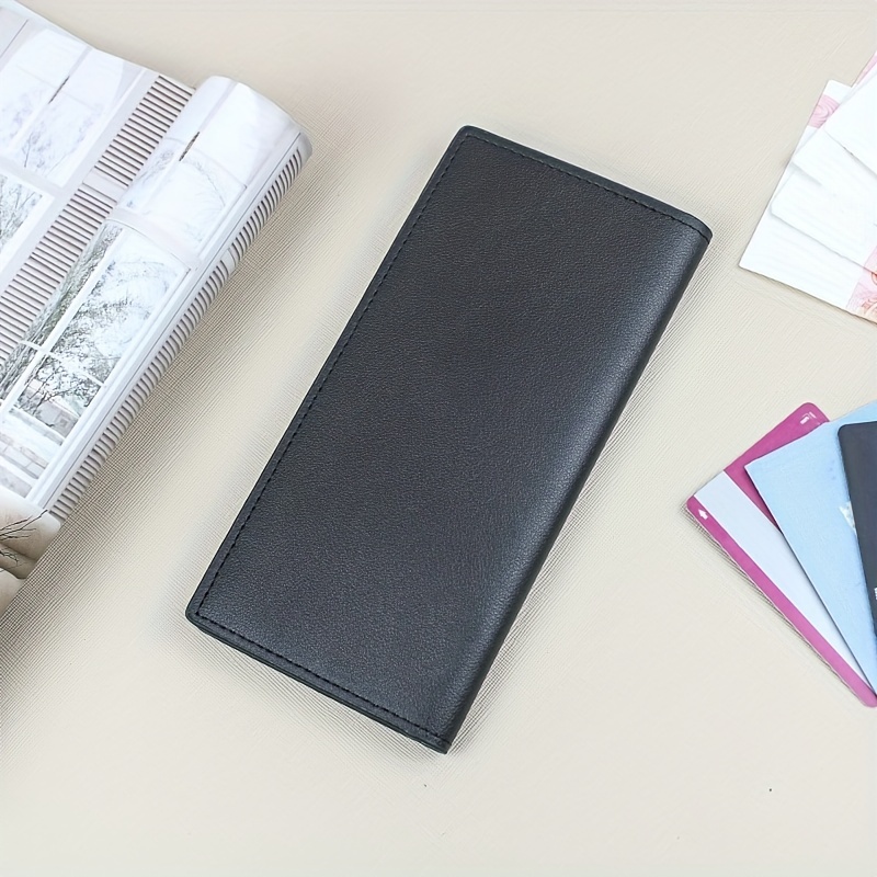 1pc Baellerry Mens New Wallet Bag Sección Corta Ultra-thin Multi-card Card  Bag Open Wallet Mens Wallet - Ropa Calzado Y Joya - Temu