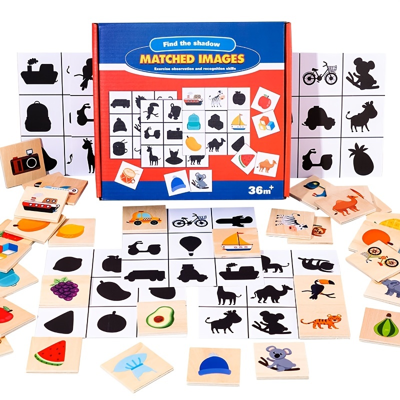 Lustiges pädagogisches Holzpuzzle Spielzeug für Kinder – - Temu Austria