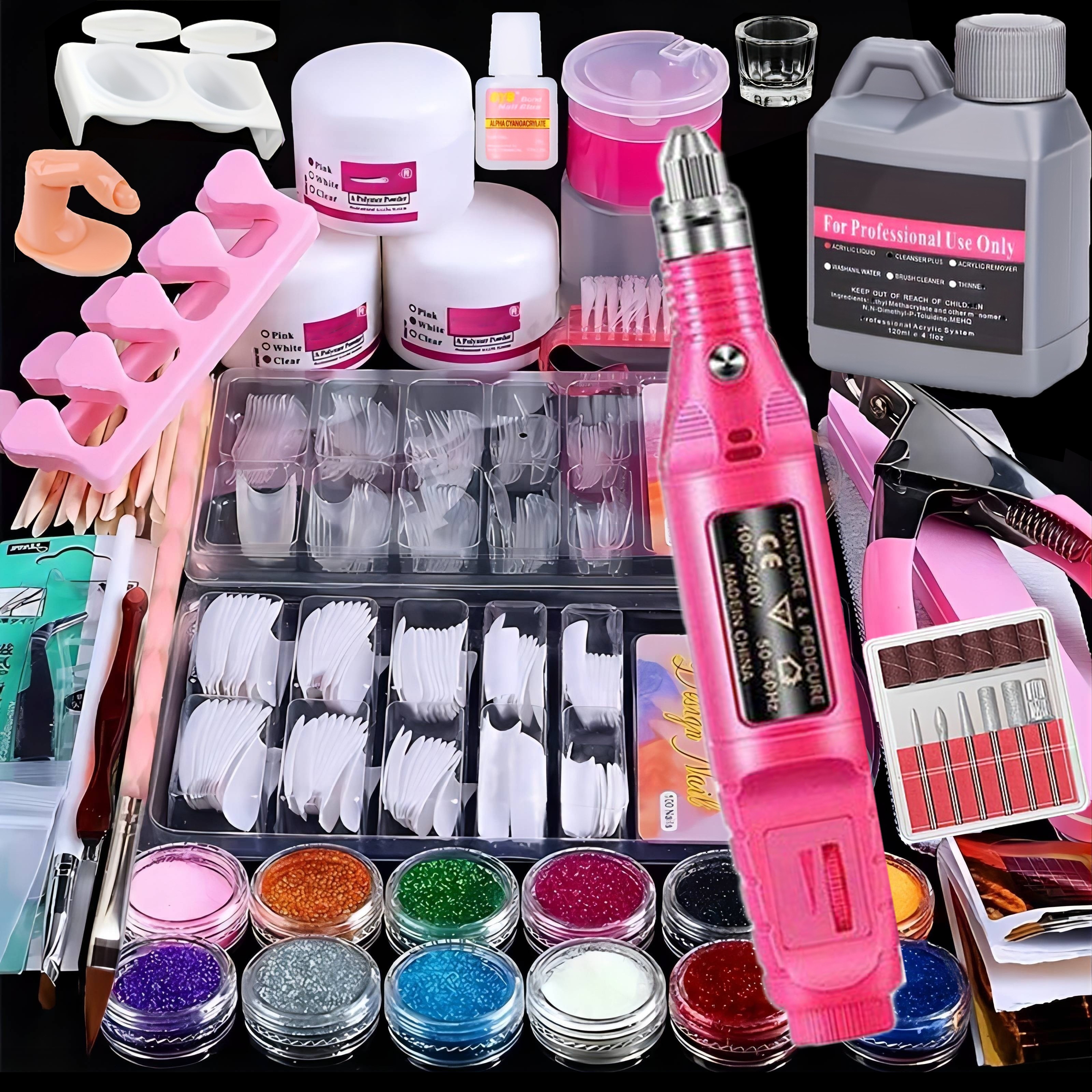 12 Best Acrylic Nail Kits of 2023 - At-Home Acrylic Nail Sets for Beginners  and Pros