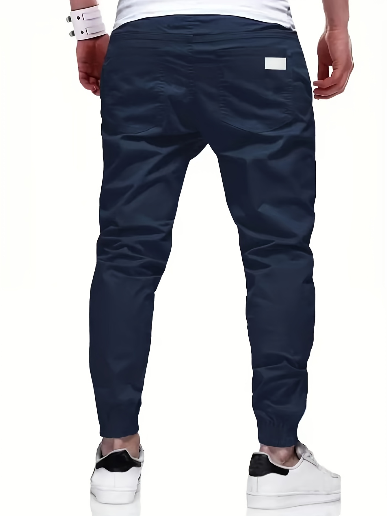 Los Hombres Pantalones De Carga De Moda Hip Hop Multi Bolsillo Calle Casual  Deportivos