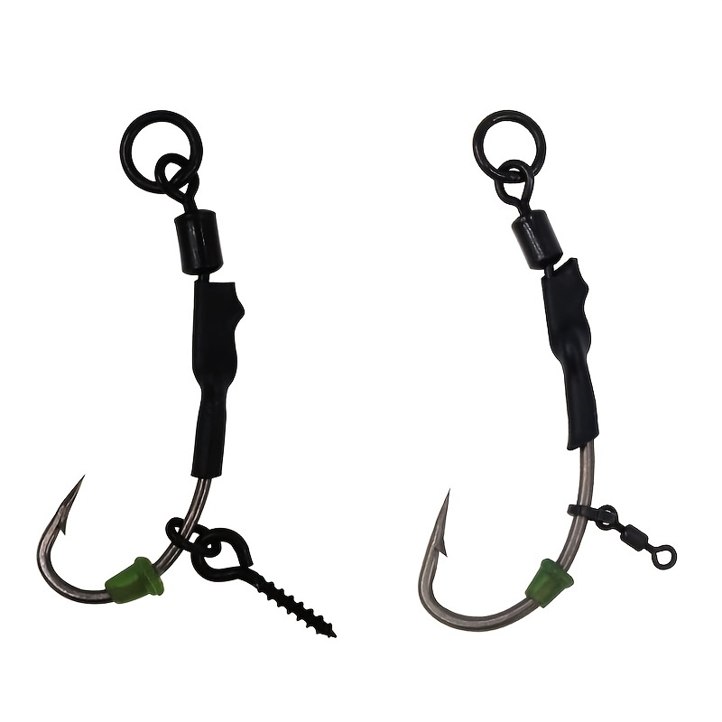 Carp Fishing Hooks Ptfe Coating High Carbon Stainless Steel - Temu