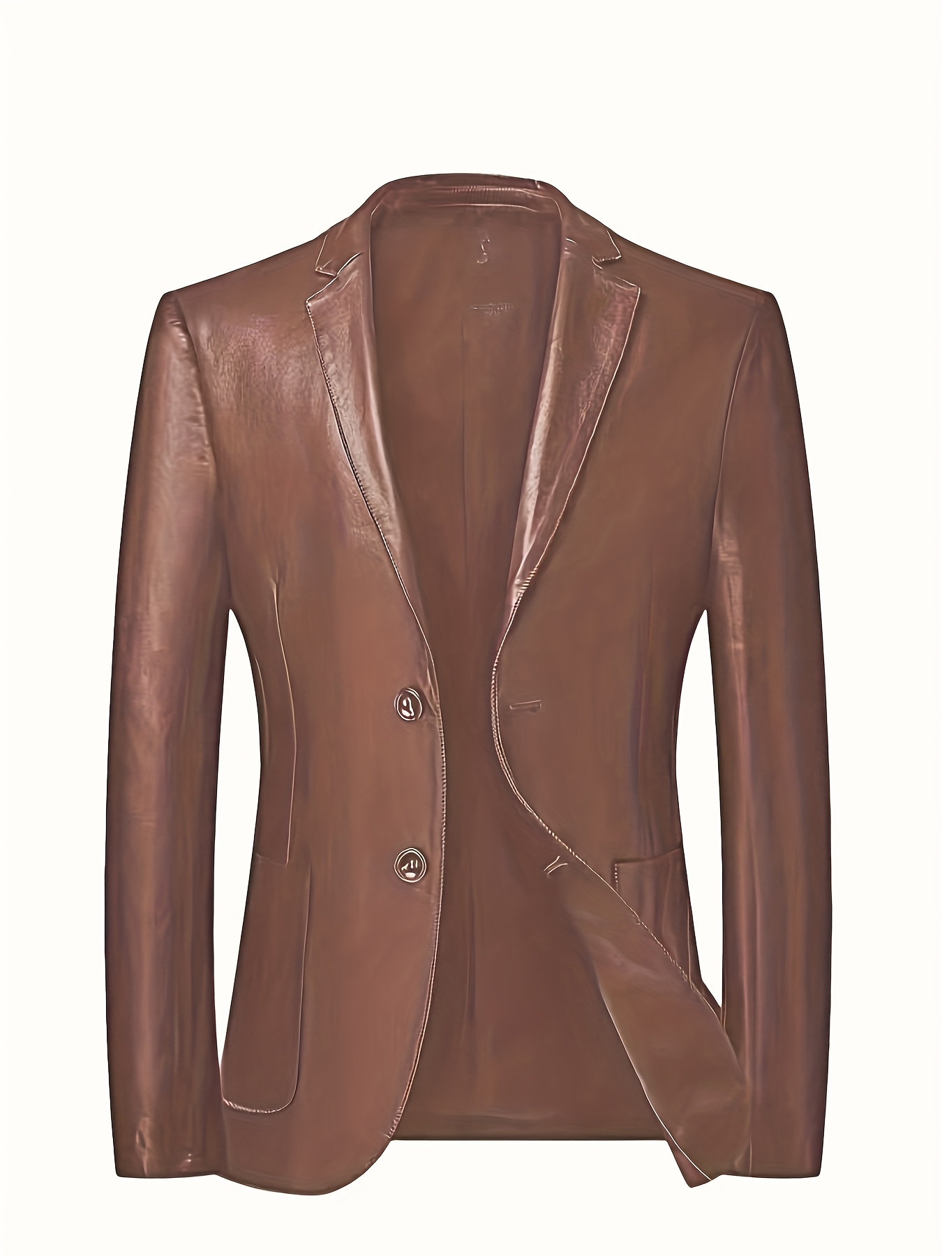 Crocodile brand slim leather jacket coat Men Business Casual Autumn winter  new Dress windbreaker mens Blazer faux leather jacket