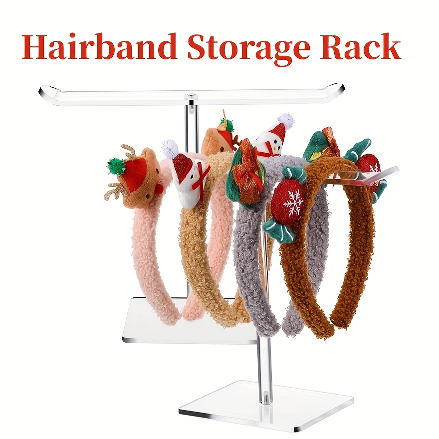 Hairpin Storage Rack With Hooks For Hair Hoop Organizer, Wall-mounted  Punch-free Cosmetic Lipstick Storage Shelves, Hair Accessories Storage  Sorting Rack For Bathroom, Bedroom, Living Room, Dorm, Home Organization  And Storage Supplies 