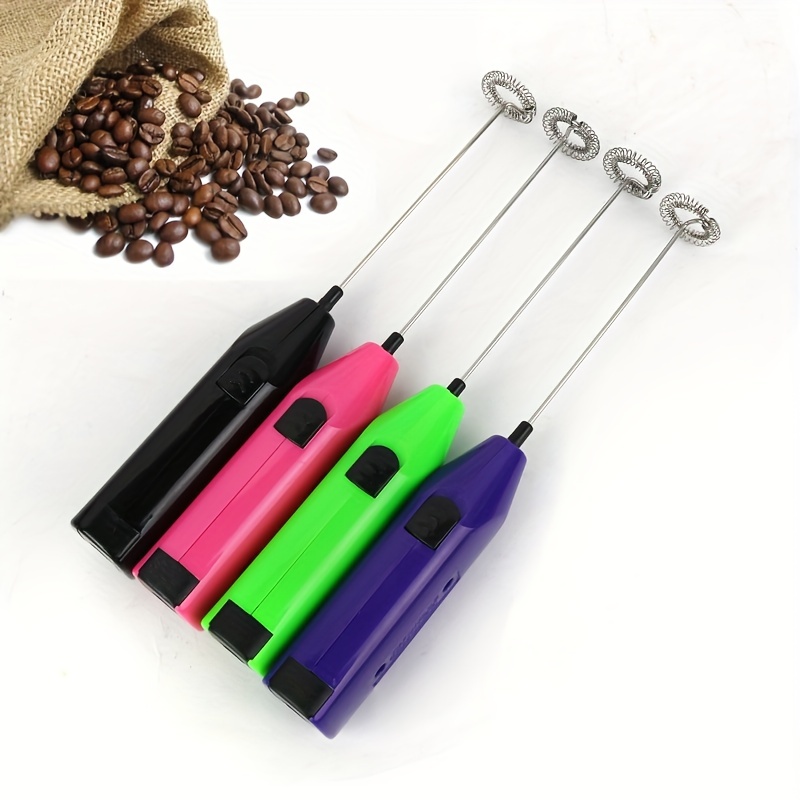1pc Electric Milk Frother Drink Foamer Whisk Mixer Stirrer - Temu