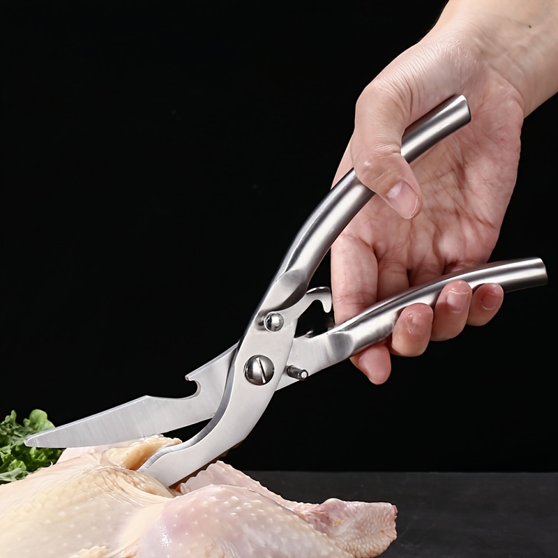 Stainless Steel Kitchen Scissor Multi purpose Meat Scissor - Temu