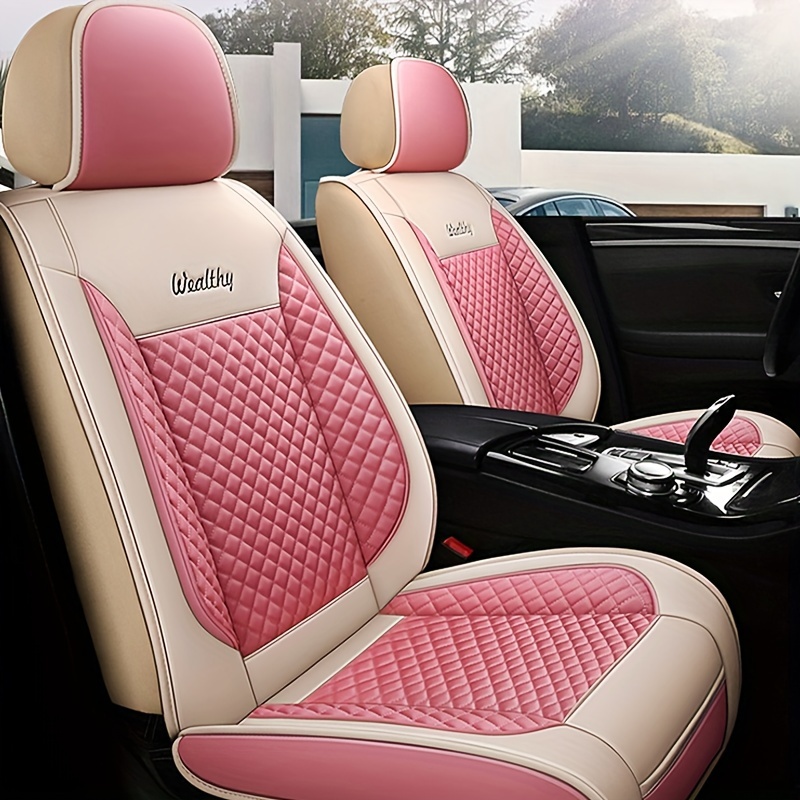 Luxury Leather Car Seat Cover Ford Focus 3 Civic G9 Clio 4 - Temu