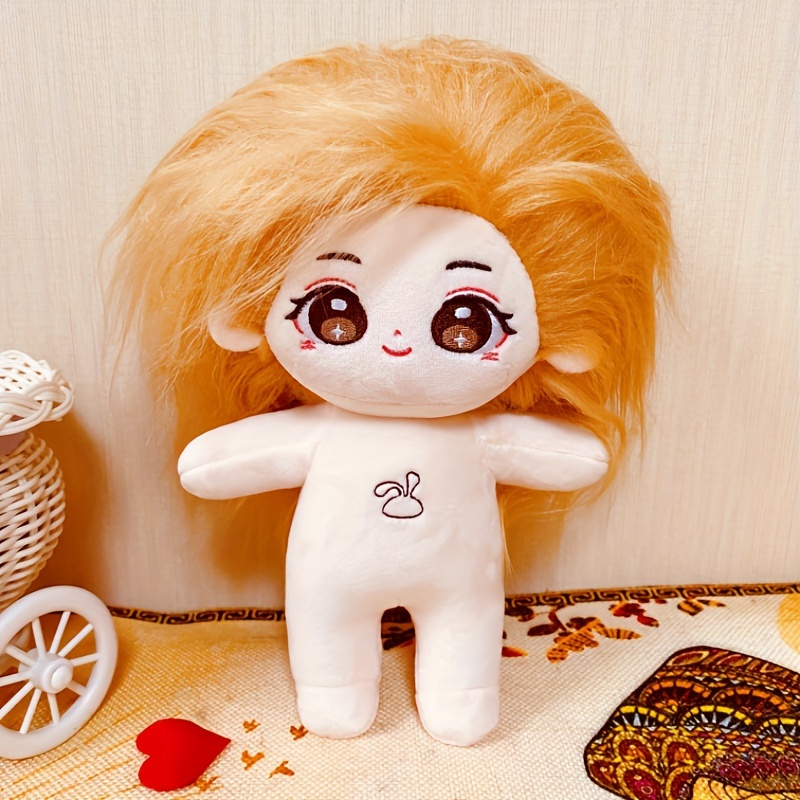 Multicolored Hair Plush Cartoon Doll - Birthday Gift