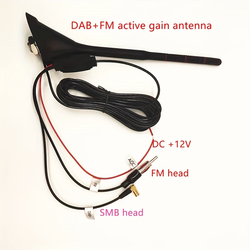 Auto digitalradio antenne Dab+fm Active Gain Amplification - Temu Austria