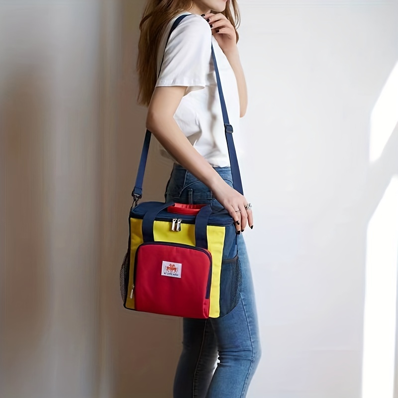 Large Insulated Lunch Bag Soft Cooler for Teens & Workers - Back to School
