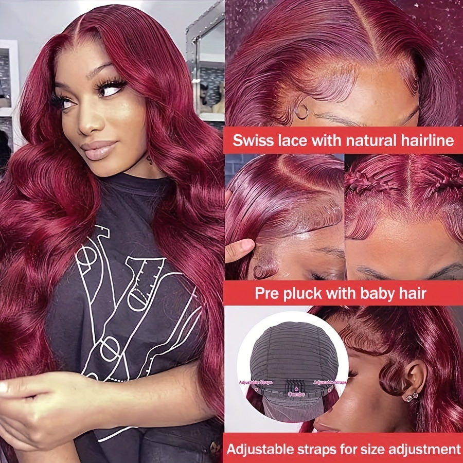 13x4 Light Pink Lace Front Wigs Brazilian Remy Human Hair 28 30