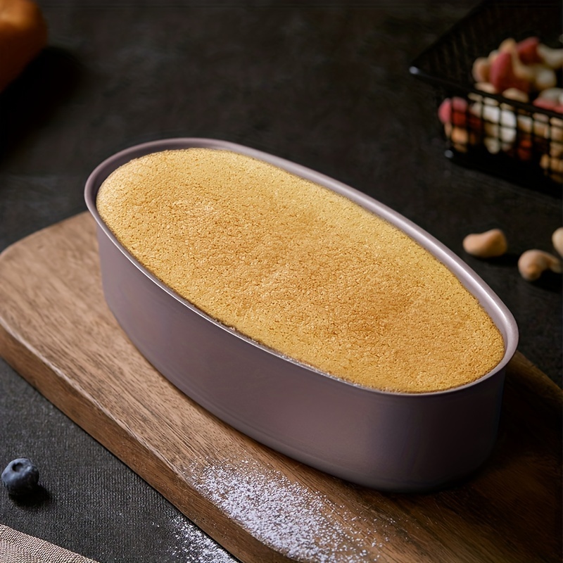 PizzAtHome Ellipse Cheese Cake Pan 8-Inch Non-Stick Oval Cake Bread and  Meat Bakeware for Oven and Instant Pot Baking Pan - AliExpress