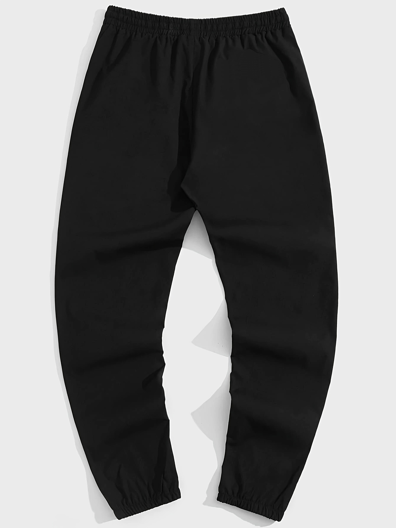 V sign Print Men's Sweatpants Casual Drawstring Jogger