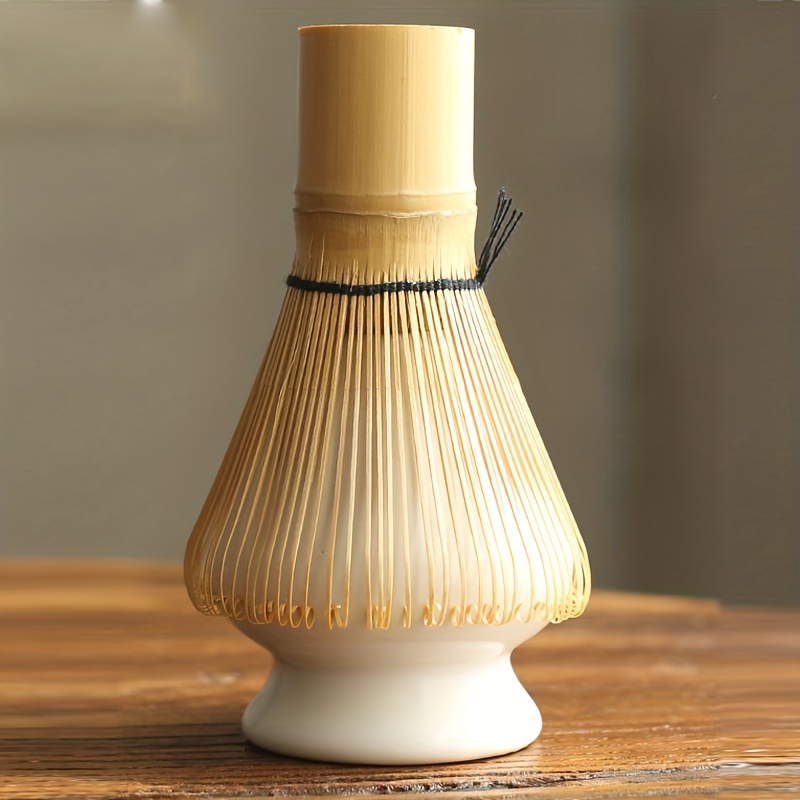 Ulable Frusta in bambù Chasen, per matcha, frusta matcha, pala  tradizionale, cucchiaino, per la cerimonia del tè giapponese, disponibile  con setole di bambù, 60-70 prongs : : Casa e cucina