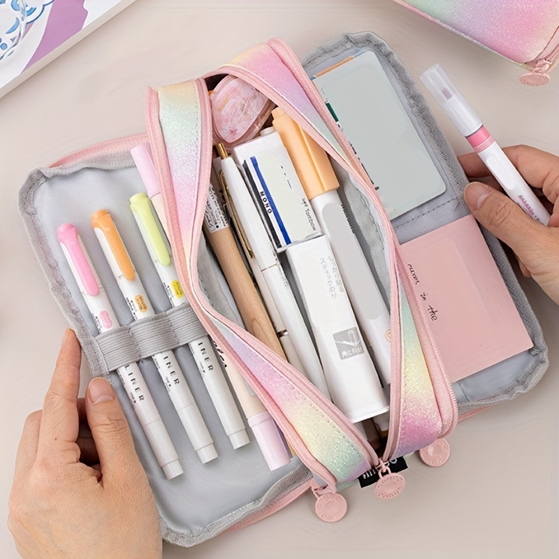 Cute Kawaii Large Capacity Pencil Case School Pen Case Supplies