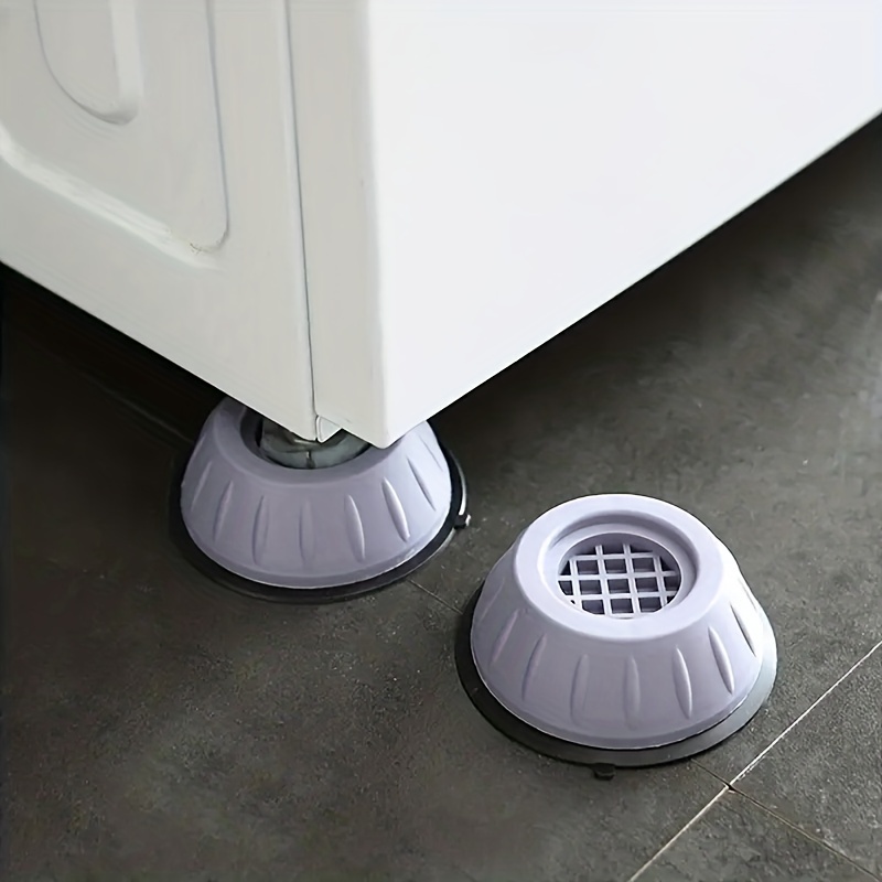  Almohadillas antivibración para lavadora, 4 unidades apilables  con cancelación de ruido de golpes, almohadilla de aislamiento para  secadora, arandela anticaminar, soporte estabilizador de pies :  Electrodomésticos