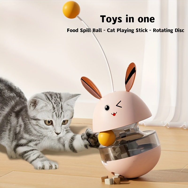 Rolling Leakage -Puzzle Cat Dog Toys Tumbler Car Treat Dispenser Puppy Slow  Feeder Funny Pet Supplies Interactive Dog Toy