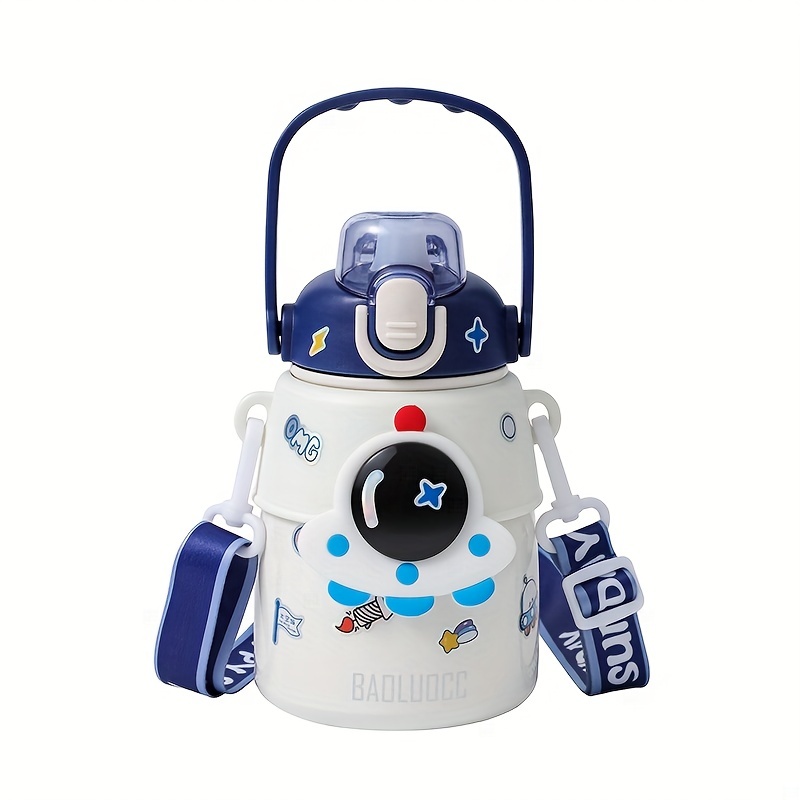 Cartoon Astronaut Vacuum Flask Stainless Steel Insulated - Temu