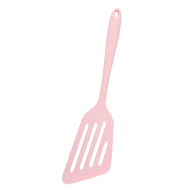 Dengjunhu Silicone Slotted Fish Turner Spatula Flipper Spatulas for Baking,  Cooking Heat Resistant Non Stick 
