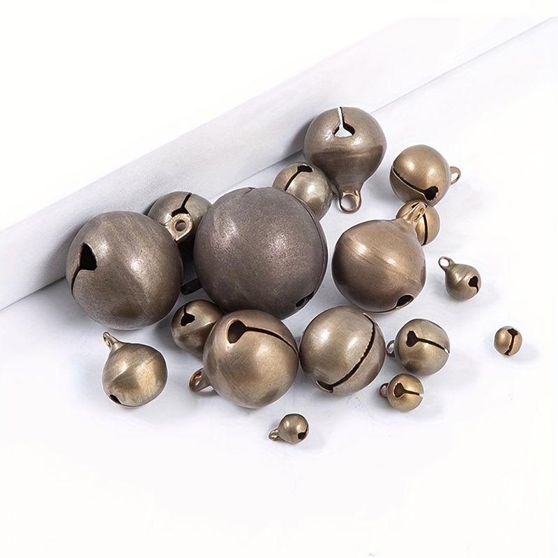 Value Pack Small Decorative Bells Mini Gold Craft Bells - Temu