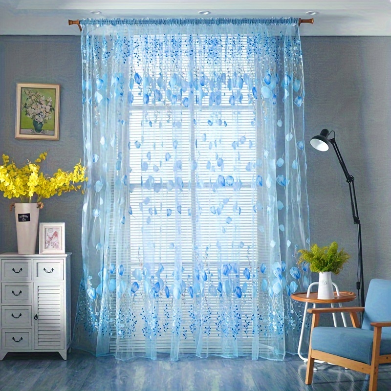 TEMU 1pc Curtain Pattern Background Cloth Net Yarn Curtain Background Decoration Curtain Background Cloth Christmas, Halloween, Thanksgiving Easter