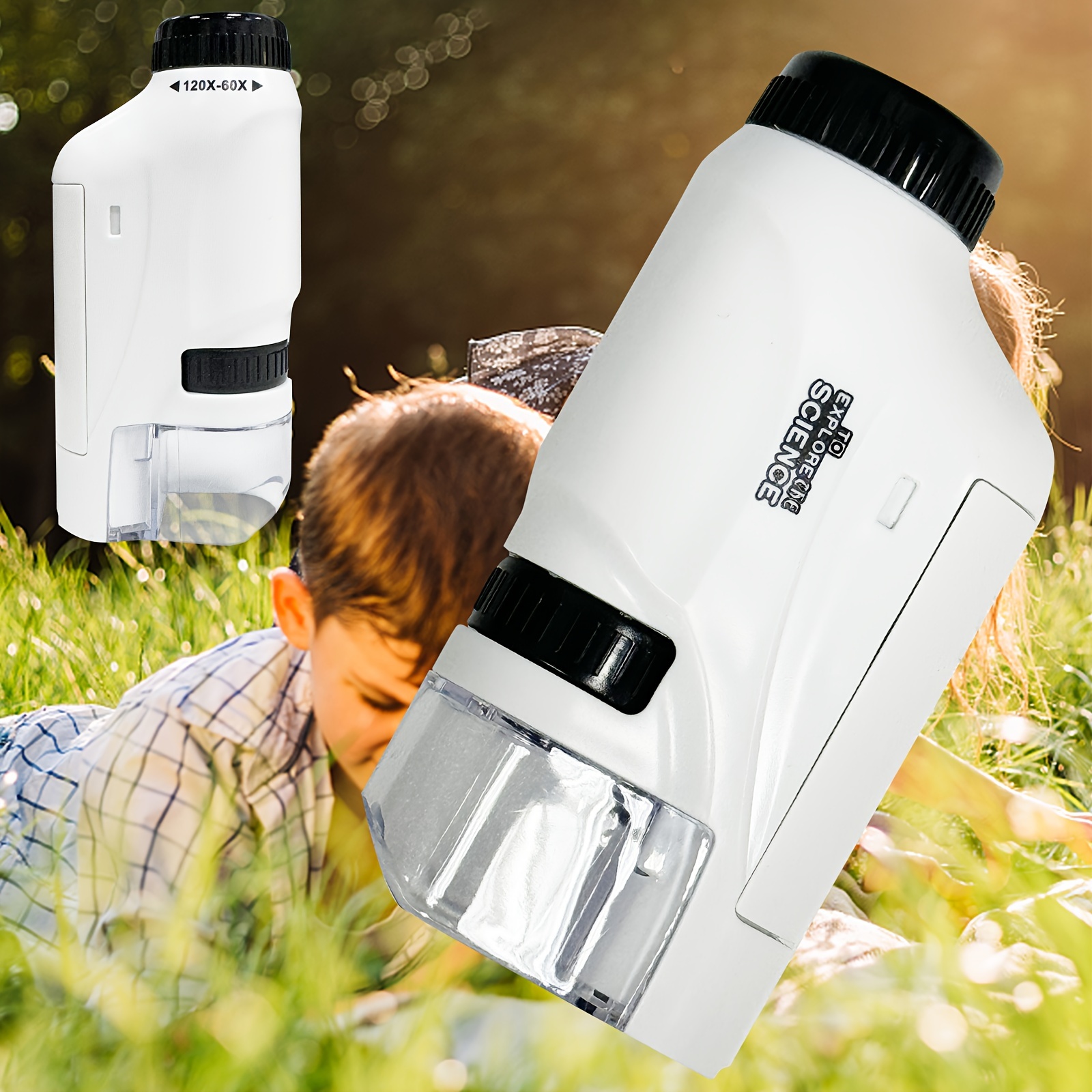 Mini Microscope Portatif - Jouet Enfant