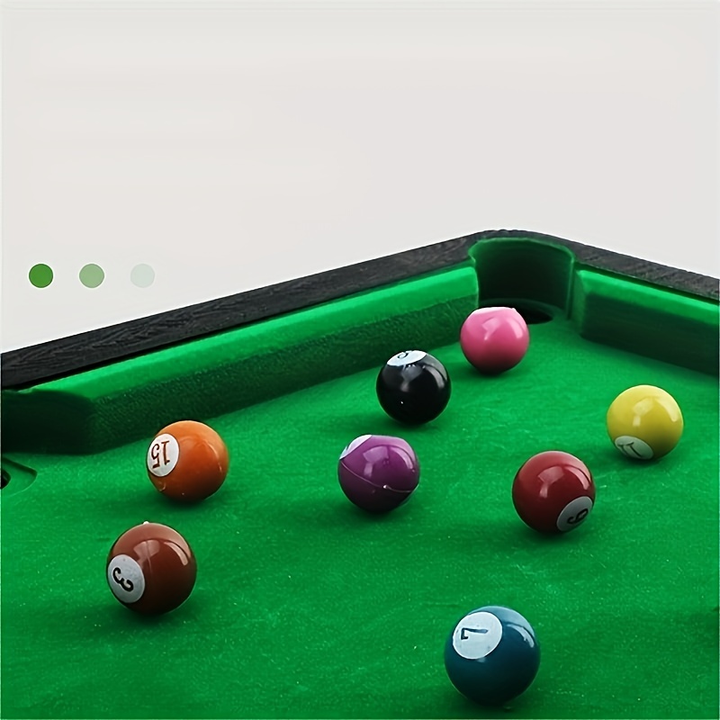 1pc Billiards Mini Mesa De Billar De Escritorio Juego De - Temu Chile