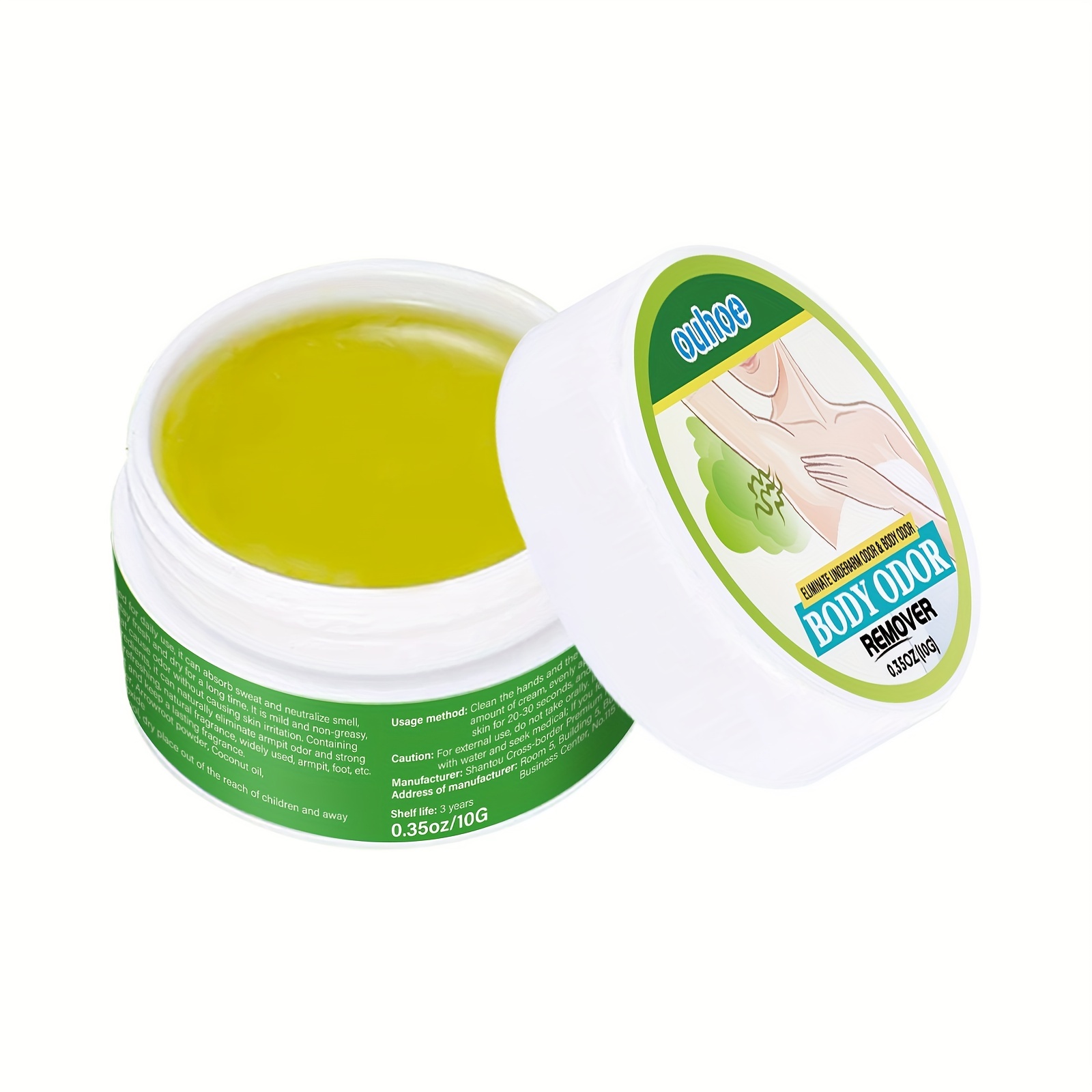 

Skin Remover For Armpit Odor And Body Odor - Daily Use Sweat And Odor Control !