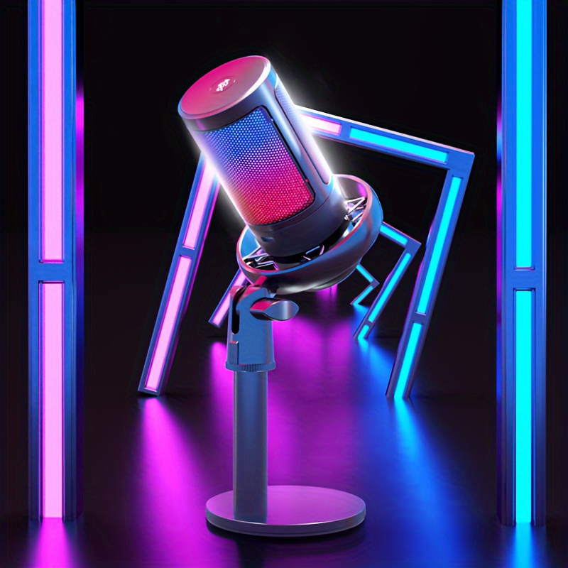 Micrófono Usb/Pc Condensador Podcast Streaming