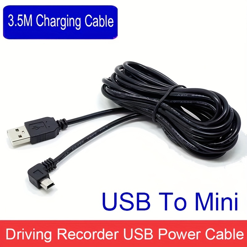 Mini Usb Charging Cable Usb 2.0 A male To Mini b Car Vehicle - Temu