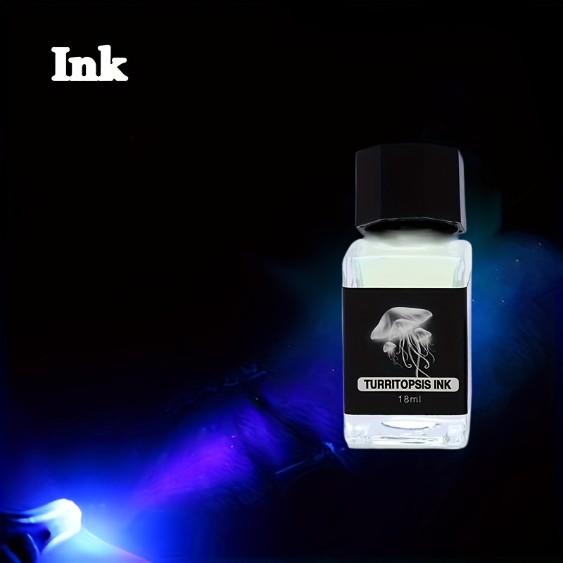 1/4/7pcs Creative Magic UV Light Pen Invisible Ink Pen Glow in the