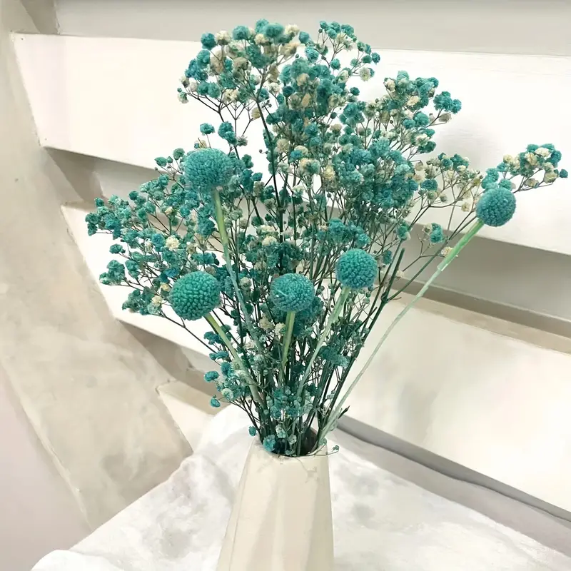 Dried Flower Bouquet Blue - Good Old Days Florist - The Eco Florist
